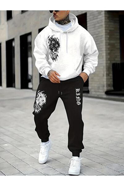 CLASSY.MODA Calle 00 Winter Special Series - 3 Yarn Thick Fabric Hoodie Set