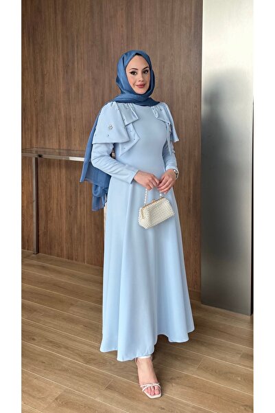 lurex moda فستان سهرة كاتارينا بأحجار على الكتفين