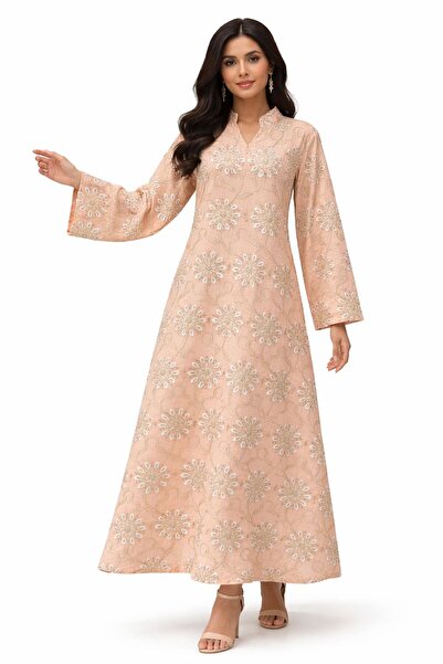 ELLA جلابيه خليجيه رمضانيه بالورود حصريه