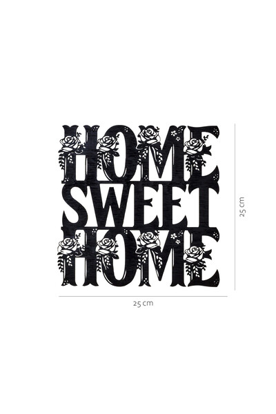 Amco Decorațiune murală Acasă Dulce Acasă 25x25