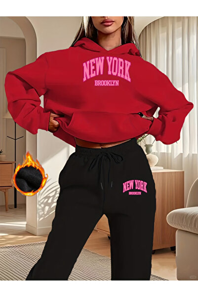 bellanova طقم هودي للجنسين من سيلا تريند فائق الدفء بثلاث خيوط