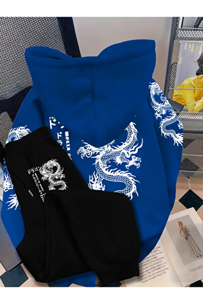 CLASSY.MODA سلسلة ملابس هودي كبيرة الحجم من كالي 00 بريميوم بثلاثة خيوط وتطريز