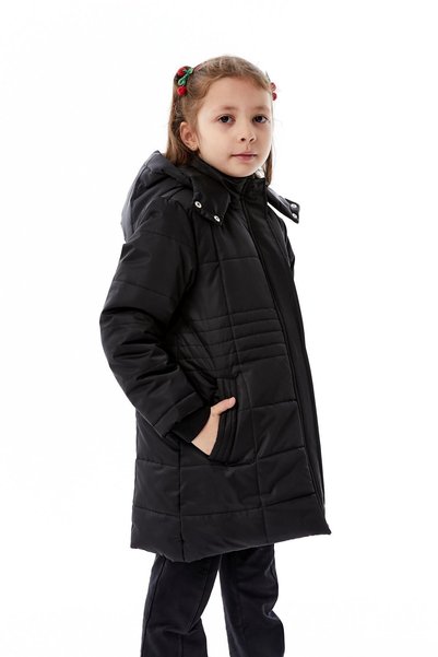 benitto kids Girl's Hooded Winter Inflatable Coat 51355