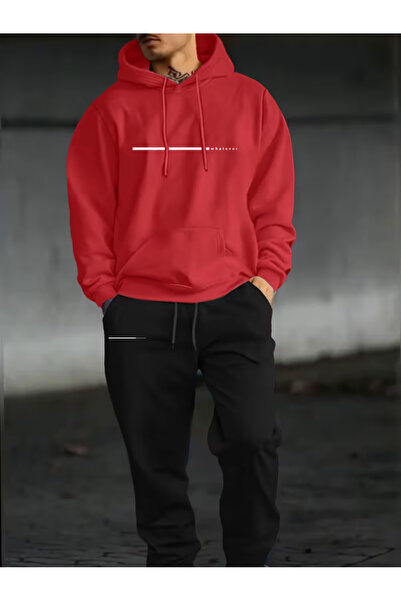 bellanova Sila Trend Ultra Warm 3 Threaded Yarn Unisex Hoodie Set