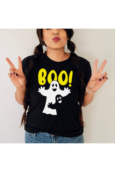 Kartier Дамска тениска Boo!, черна,