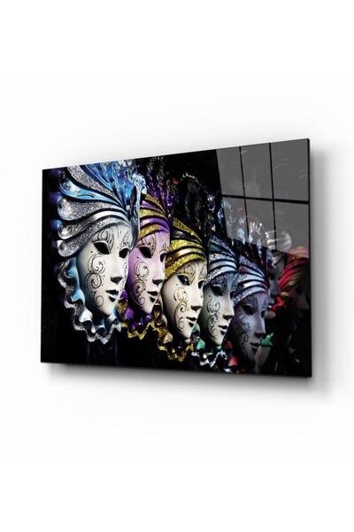 idealizbiz Stakleni sto za maske 4mm izdržljivo kaljeno staklo