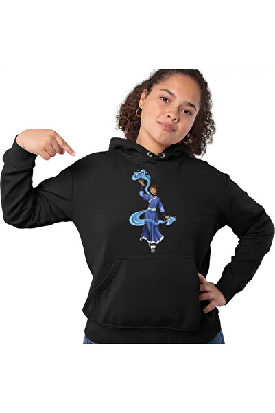 OEM Women's Hoodie Avatar Katara Waterbender Legend of Aang Martial Arts