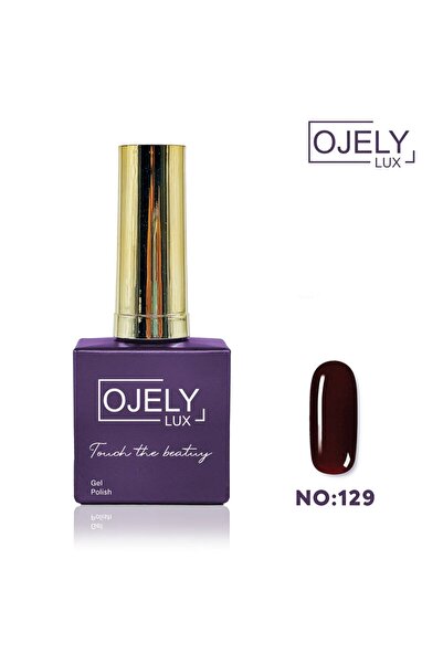 OJELY Lüx Kalıcı Oje 15 ML Bordo Seri NO. 129