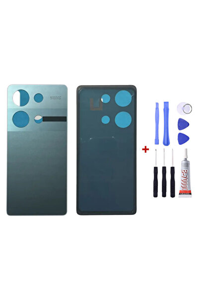 Yedcom Xiaomi Redmi Note 13 Pro 4g Yeşil Arka Kapak Arka Cam Pil Kapağı Tamir...