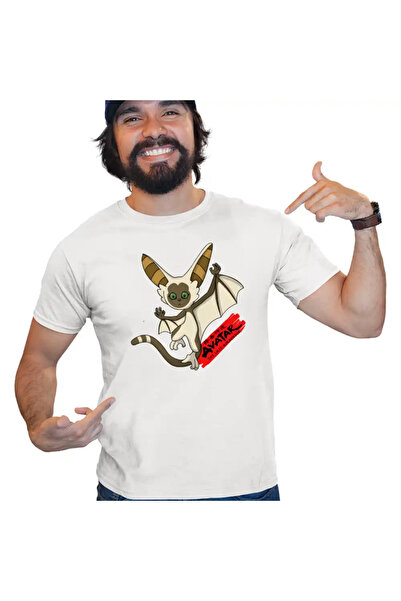 OEM Tricou Barbati Avatar Momo Last Airbender Maestru al Aerului