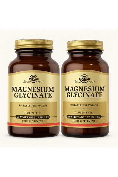 Solgar Magnesium Glycinate 60 Capsules - 2 Pieces
