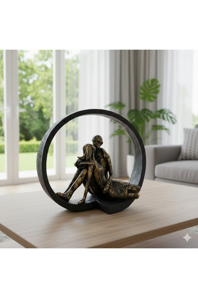 İki Cadı Tasarım İki Sevgili Biblo, Dekoratif Obje