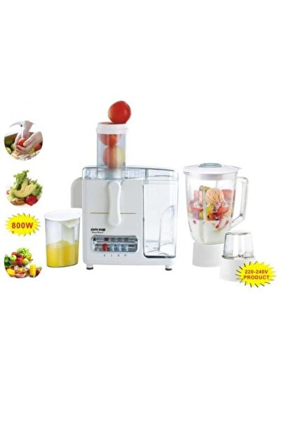 HOME MASTER خلاط هوم ماستر 3 في 1 مع مجموعة عصارة