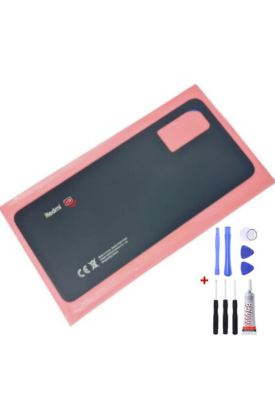Yedcom Xiaomi Redmi Note 12 Pro 4G Siyah Arka Kapak Arka Cam Pil Kapağı Tamir...