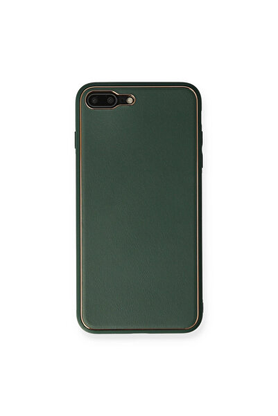 eco port غطاء حماية لهاتف آيفون 7 بلس من جلد الكوكو - أخضر
