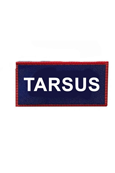 ÇUKUROVA ÜTÜ شارة شعار مقر العمل ''TARSUS'' CTE من مادة TPU، مع شريط فيلكرو، ...