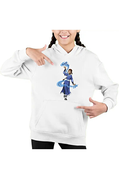 OEM Hanorac Copii Fete Avatar Katara Waterbender Legenda lui Aang Arte Martiale