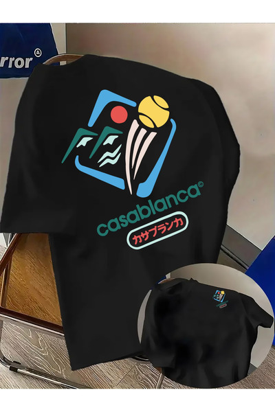 ALEYZA MODA Unisex Oversized Graphic Printed T-Shirt – Casual Streetwear Rela...