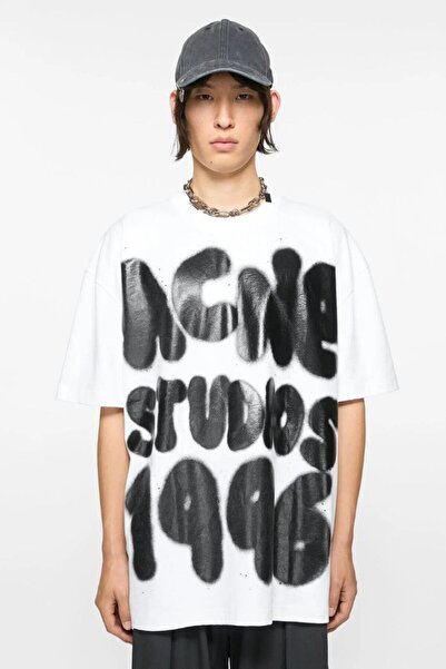 ACNE Oversize Fit Studios Logo Tshirt