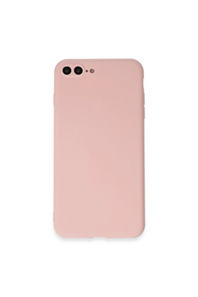 eco port حافظة آيفون 7 بلس من السيليكون الأول - ذهبي وردي