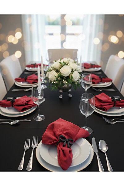 Kafs Store Peçete Yüzüğü – 6’lı Set | Dekoratif Sofra Aksesuarı (5,7 × 4,4 × ...