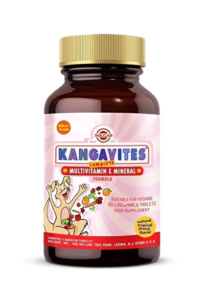 Solgar Kangaroo Multivitamin & Mineral 60 Tablets