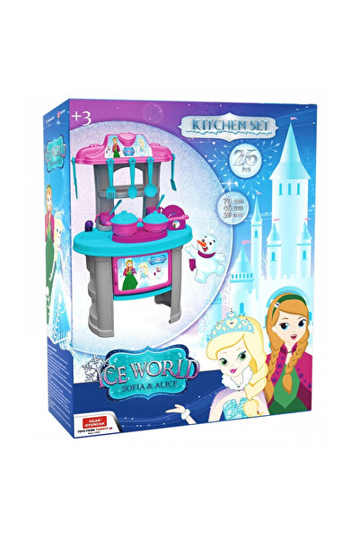 FELİTE Buzlar Ülkesi Mutfak Seti Evcilik ve Mutfak Setleri Kız Çocuk Oyuncak