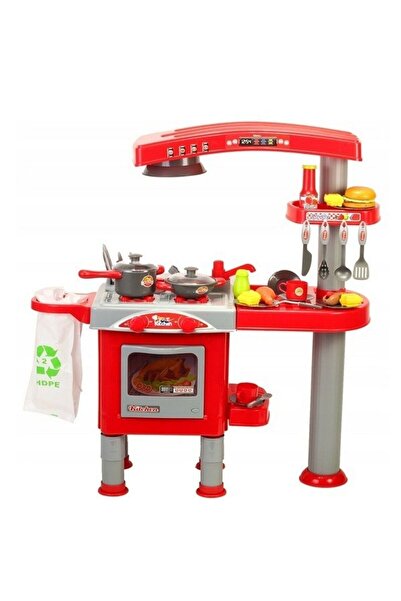 Evelise MALPLAY CHILDREN'S KITCHEN WITH HOOD, GARBAGE BAG, SINK, OVEN AND ACC...