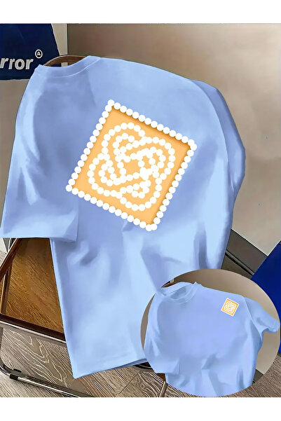 ALEYZA MODA Unisex Oversize T-shirt με Γραφικό Τύπωμα – Casual Streetwear Άνε...