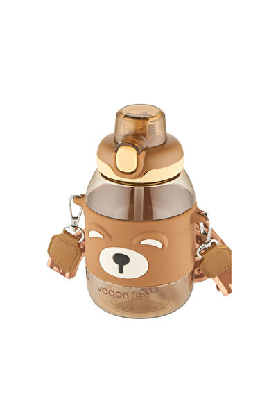 Vagonlife BPA Free Policarbon Pipetli Boyun Askılı Kaydırmaz Gövde Çocuk Su M...