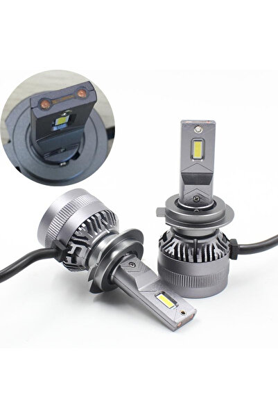 Aftermarket Set LED-uri H7 6000K 70W 6800LM Canbus cu ventilator