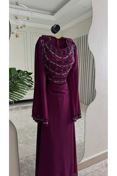 Kira Fashion Purple evening dress