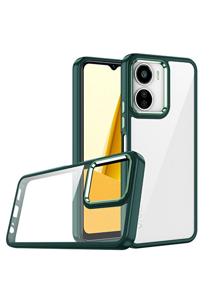 zore غطاء حماية ZPRB Flora لهاتف Vivo Y16 - أخضر