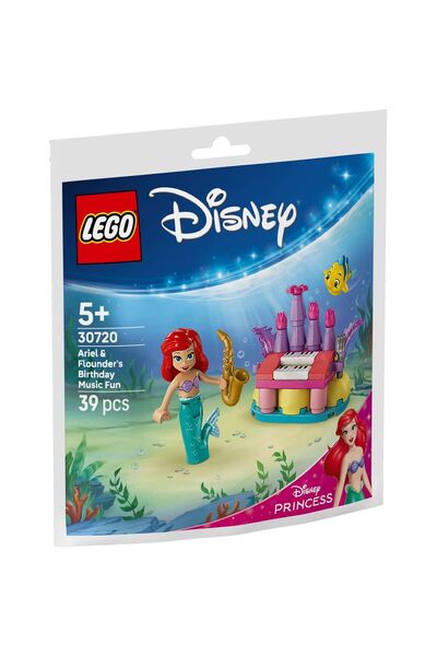 Evelise LEGO DISNEY PRINCESS MUZICALA CU FLOUNDER DE ZIUA DE NASTERE A LUI AR...