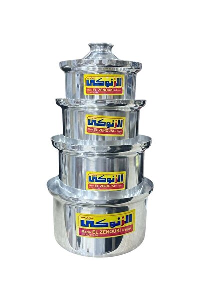 El Zenouki طقم أواني طهي 4 قطع زينوكي