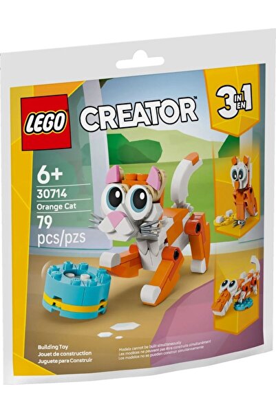 Evelise LEGO CREATOR PISICA PORTOCALIE 30714