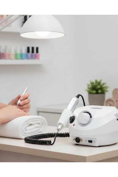 shopwave ماكينة حفر الأظافر القوية والصامتة من BRK للعناية بالأظافر والباديكير