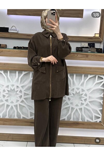 FASİON Tensel Kumaş Alt Üst Takım-Marcha