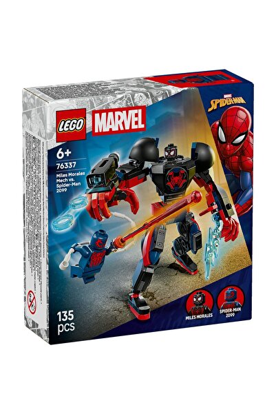 Evelise LEGO MARVEL ROBOTUL LUI MILES MORALES VS OMUL PAIANJEN 2099 76337