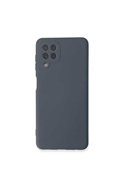 eco port Samsung Galaxy A22 Case Nano Velvet Silicone Inside - Gray