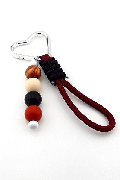 Solfera Духът на нощта Ръчно изработена декорация за чанта с клипс в цвят бор...