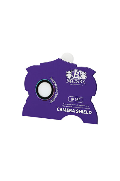 eco port iPhone 16E Bilvis Titan Kamera Lens - Rainbow