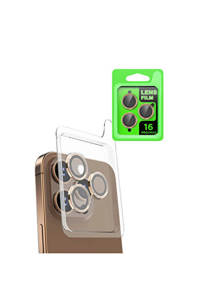 eco port iPhone 16 Pro Max Raze Metal Camera Lens - Desert