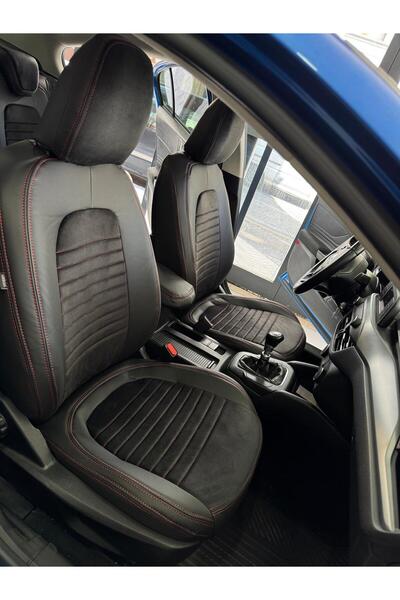 AKINCI Ford Focus 2015-2018 Rear Back 2 Pieces - Auto Seat Cover