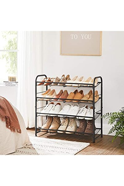 Talis Ράφι παπουτσιών, Santo Living, Μαύρο, 68,5x27,5x65 cm