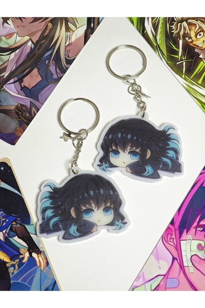 Yenaplanner حلية حقيبة / سلسلة مفاتيح شيطان القاتل (قطعة واحدة)