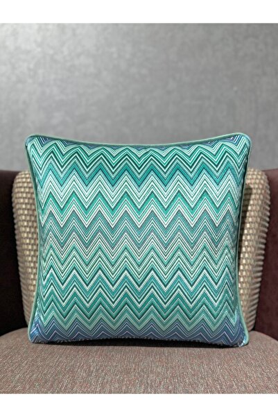 Fabricland Husă de pernă cu model din catifea de mătase importată 43x43cm (MO...