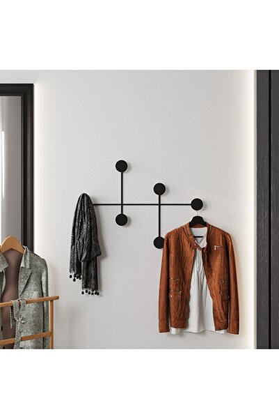 Talis Cuier metalic Dama Negru 82x60x10 cm