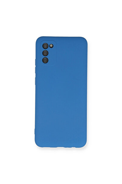 eco port Samsung galaxy a02s case nano inner velvet silicone - blue