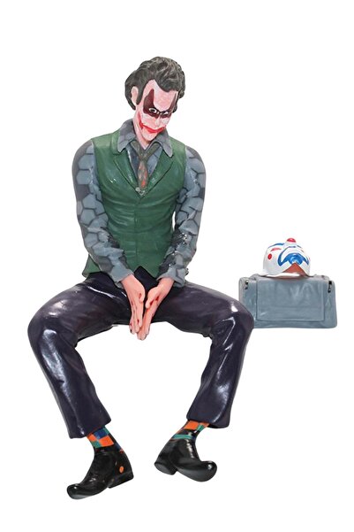 Dünyadan Hediyeler Joker Figure 15 cm Alk5304 Pvc Model in Sitting Position No.1